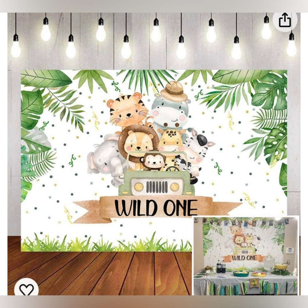 Wild One Backdrop 7x5ft